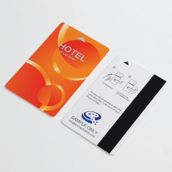 PVC Laminated Magnetic Strip Card